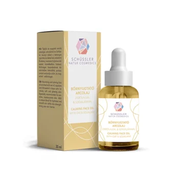 Schüssler Bőrnyugtató arcolaj zabolajjal és szkvalánnal