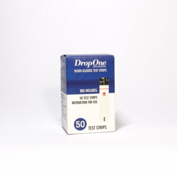 DropOne vércukormérő tesztcsík
