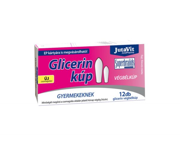 Glicerin végbélkúp 1500mg Gyermekeknek