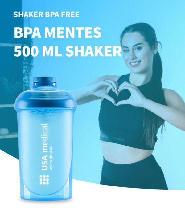 USA medical BPA mentes Shaker – 500 ml