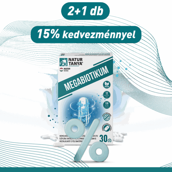 MÁJUS HAVI AKCIÓ: 2+1 Natur Tanya® MEGABIOTIKUM 15 % kedvezménnyel