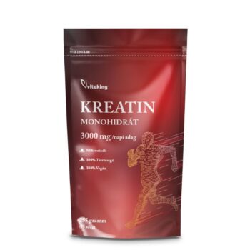 Vitaking 100% Kreatin monohidrát (natúr, mikronizált) - 255g - Ameddig a készlet tart!