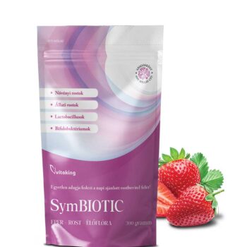 Vitaking SymBIOTIC élőflórát és élelmi rostokat tartalmazó italpor (390g) - Ameddig a készlet tart!