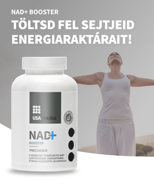 NAD+ Booster Precursor apigeninnel és rezveratrollal kapszula 60 db