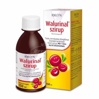 Walurinal tőzegáfonya szirup (150 ml) – természetes támogatás a húgyutak egészségéhez