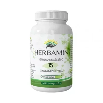 Natúr Élet Herbamin kapszula emésztőrendszeri panaszokra – 45 db