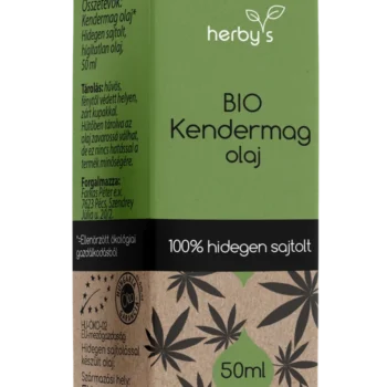 Herby's - BIO Kendermag olaj hidegen sajtolt 50ml