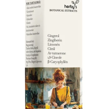 Herby's - Ginger shot (Teljes spektrumú gyömbér kivonat komplex) 5 ml FOOD GRADE