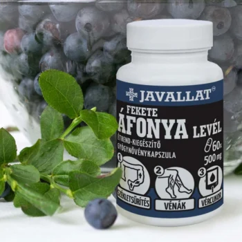 JAVALLAT - Fekete áfonya levél