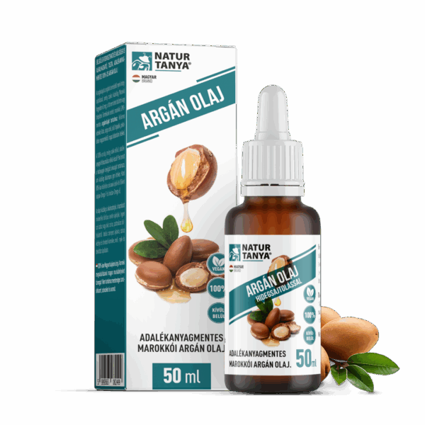 Natur Tanya® Adalékanyagmentes marokkói Argán olaj – marokkói, pörköletlen magszemekből, külsőleg és belsőleg 50 ml