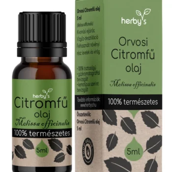 Herby's - Citromfű (orvosi) olaj Melissa 5 ml FOOD GRADE