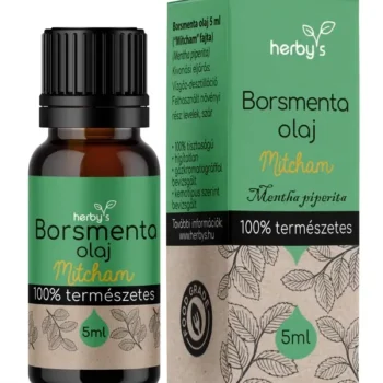 Black Mitcham borsmenta illóolaj – prémium Mentha piperita olasz származásból