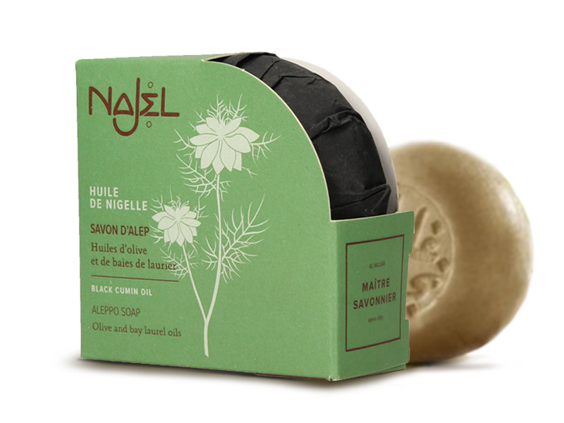 Natur Tanya® Lúgmentes Színszappan - Fekete kömény olajjal