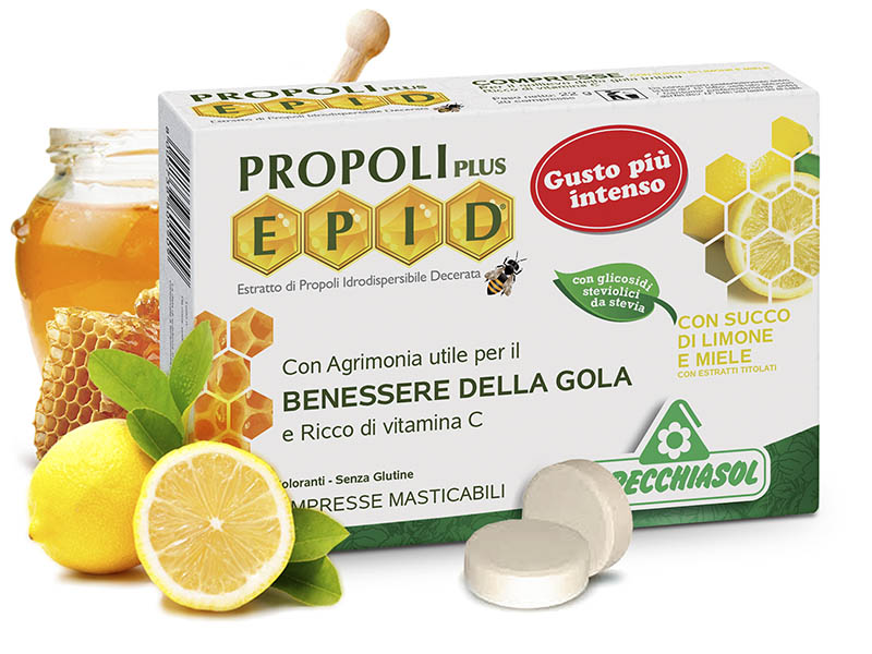 Natur Tanya® S. EPID® propoliszos szopogatós tabletta C-vitaminnal (mézes-citromos) - édesítőszerrel