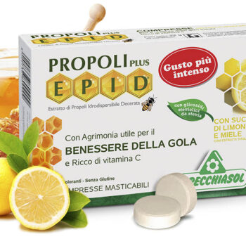 Natur Tanya® S. EPID® propoliszos szopogatós tabletta C-vitaminnal (mézes-citromos) - édesítőszerrel