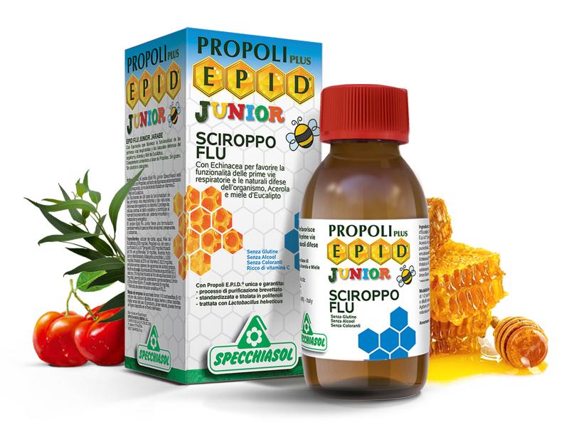Natur Tanya® S. Flu Junior  szirup gyermekeknek, E.P.I.D.® propolisszal 3 éves kortól