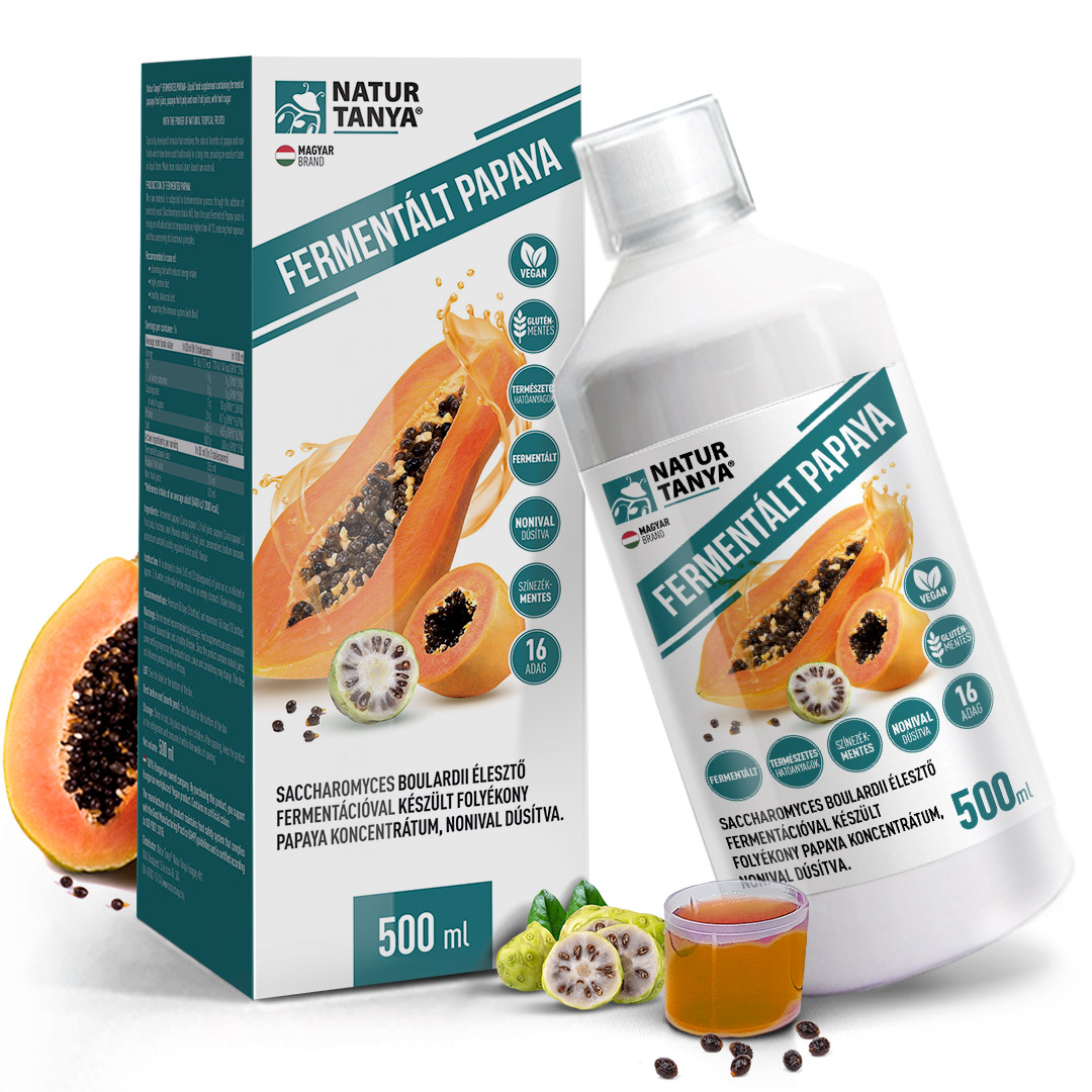 Natur Tanya® Fermentált Papaya koncentrátum - Saccharomyces boulardii fermentációval