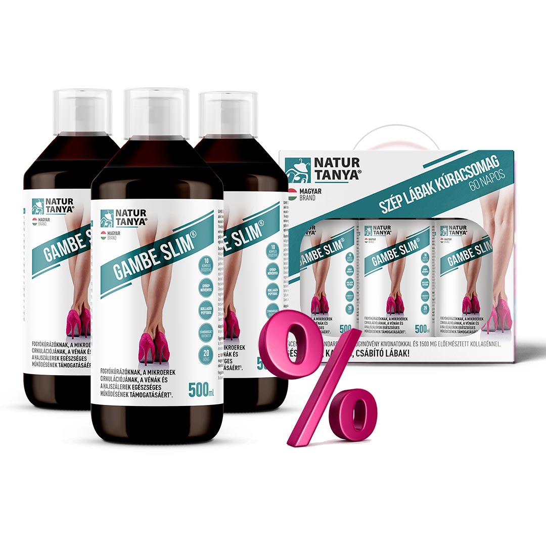 Natur Tanya® 60 napos Gambe Slim®  3 x 500 ml