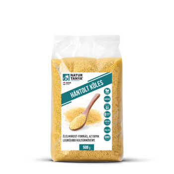 Natur Tanya® Hántolt Köles. Már Honfoglaló őseink legfőbb étke is a köleskása volt! Édesen, sósan. 500g