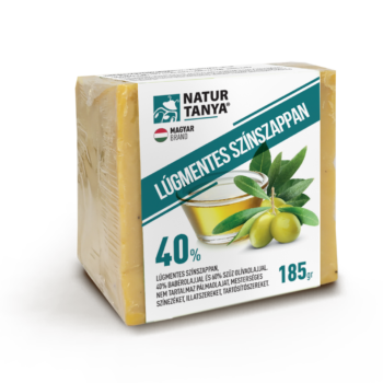 Natur Tanya® Lúgmentes Színszappan - 40%-os babérfaolaj tartalom, a teljes testre és hajmosáshoz is! 