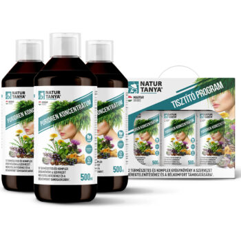 Natur Tanya® Puridren 60 napos Tisztító Program - 12 természetes gyógynövénnyel 