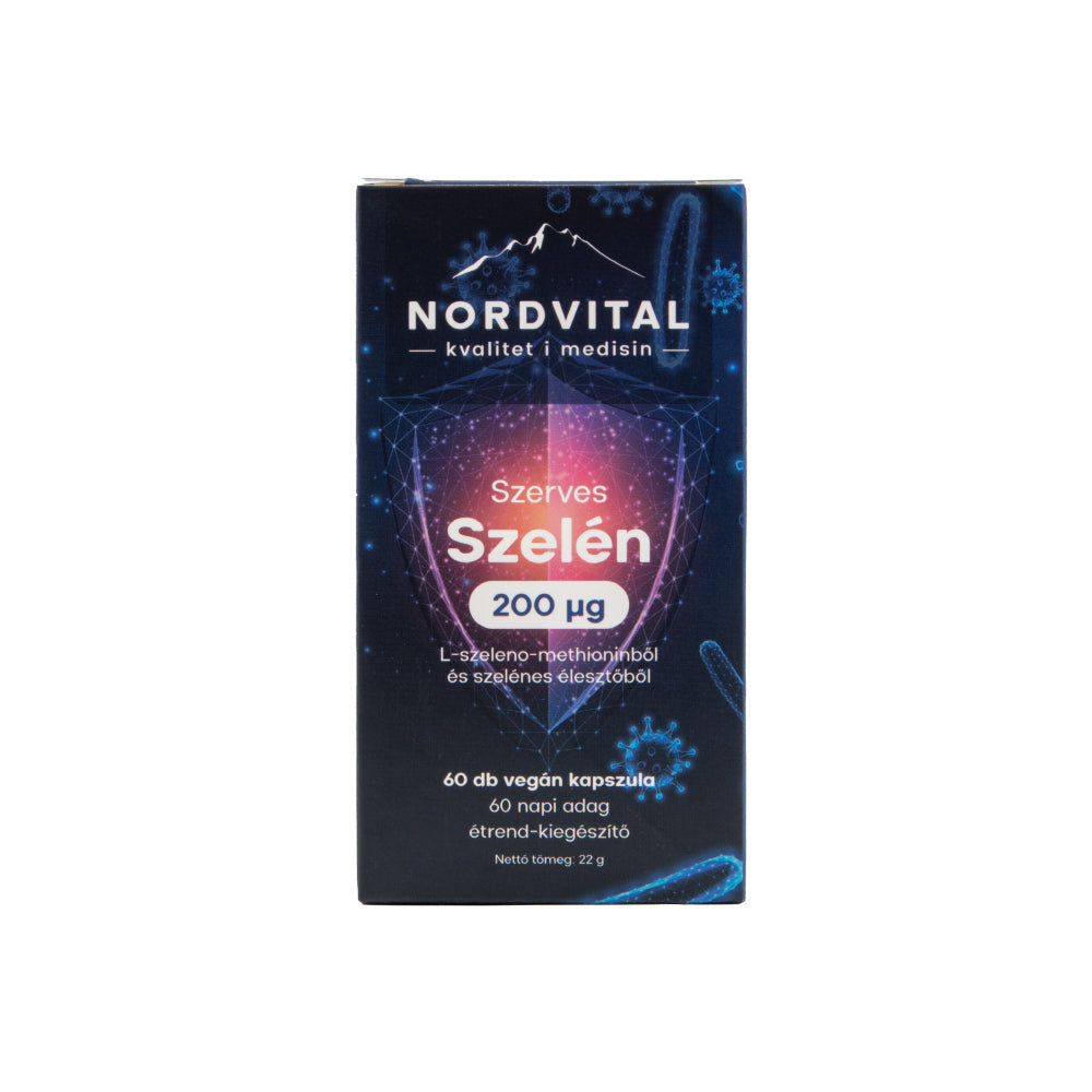 Szelén szerves vegán - 60db