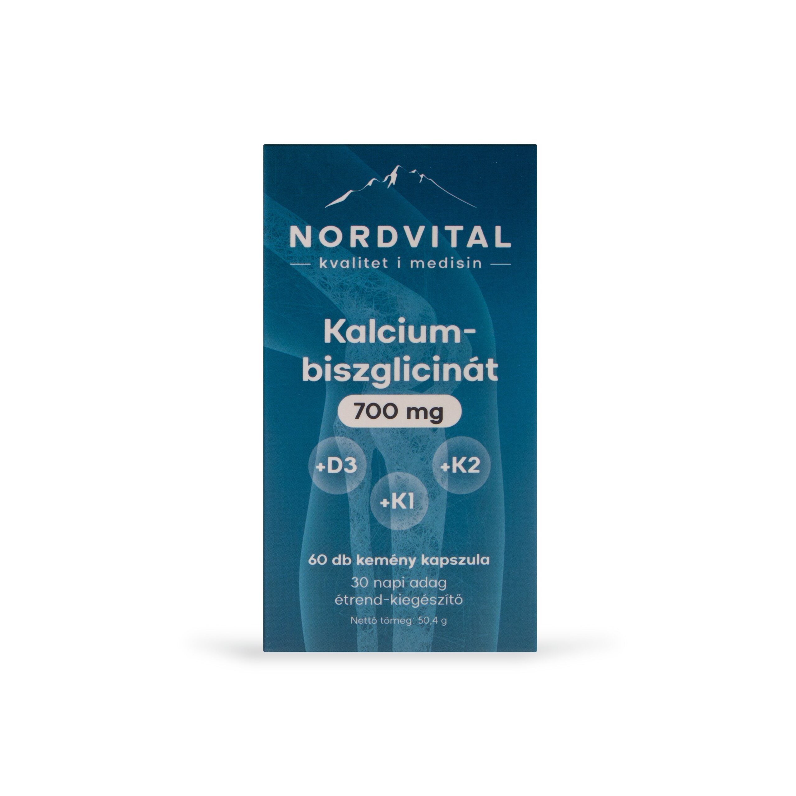 Kalcium-biszglicinát 700mg - 60db